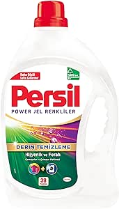 Persil Sıvı Çamaşır Deterjanı Jel Color 38 Wl, Renkliler 38 Yıkama