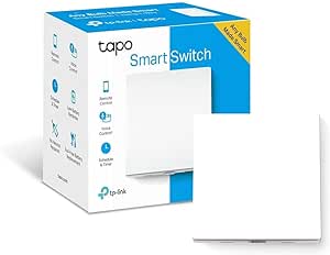 TP-Link Tapo S210, Uzaktan Kumanda, Aletsiz Pil Değiştirme, Nötr Gerekmez, Tüm ampullerle uyumlu, Alexa ve Google Home ile Çalışır, Tapo Hub Gereklidir Ayrıca Satılır, Akıllı Işık Anahtarı