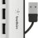 Belkin 4 USB-A Girişli HUB, USB 2.0, Seyahat Boy, Siyah