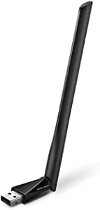 Mercusys MU6H, AC650 Mbps, Çift Bant, Yüksek Çekim Güçlü Wi-Fi 5 USB Adaptör