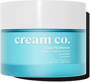 Cream Co. Cloud Moisturizer, Hassas Ciltler için Nemlendirici Yüz Kremi, 50 ml
