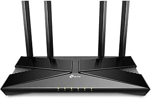 TP-Link Archer AX53, AX3000 Mbps, Fiber Destekli, 4× Gigabit LAN Ports, WPA3, Oyun için İdeal Xbox/PS/Steam, Dual Band Gigabit Wi-Fi 6 Router