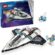 LEGO City Yıldızlararası Uzay Gemisi 60430-6 Yaş ve Üzeri Kız ve Erkek Çocukları için Astronot Minifigürü İçeren Yaratıcı Oyuncak Seti, Çocuklar için Doğum Günü Hediyesi Fikri (240 Parça)