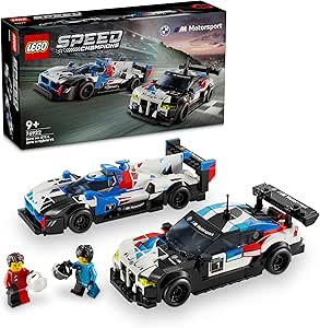LEGO Speed Champions BMW M4 GT3 ve BMW M Hybrid V8 Yarış Arabaları 76922-9 Yaş ve Üzeri Çocuklar için Koleksiyonluk ve Sergilenebilir Yaratıcı Oyuncak Model Yapım Seti (676 Parça)