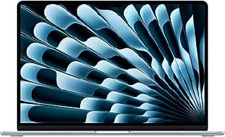Apple 2025 M4 çipli 15 inç MacBook Air Laptop: 15.3 inç Liquid Retina Ekran, 16GB Birleşik Bellek, 512 GB SSD Depolama, 12MP Center Stage Kamera, Touch ID; Gök Mavisi