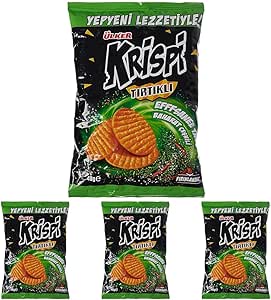 Ülker Krispi Tırtıklı Baharatlı Kraker Bisküvi 48 gr 4lü paket