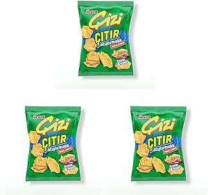 ÜLKER Çizi Çıtır Peynir & Soğan 40 Gram 3lü paket
