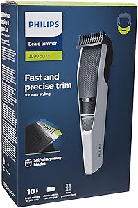 Philips BT3206/14 Sakal Düzeltme ve Şekillendirme Makinesi, Siyah/Gümüş