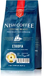 Nish Kahve Filtre Kahve Ethiopia 1 Kg-Öğütülmüş