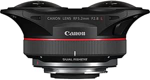CANON RF 5.2MM F:2.8L DUAL FISH EYE 3D VR LENS