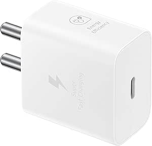 Samsung 15 Watt USB Type-C Hızlı Şarj Adaptörü, Şarj Cihazı, Beyaz