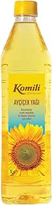 Komili Ayçiçek Yağı Pet Şişe 1 Lt