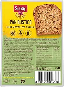 Schar Rustico Glutensiz Lifli Ekmek 250 gr