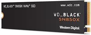 SanDisk WD_Black SN850X NVME SSD soğutucu olmayan 2TB