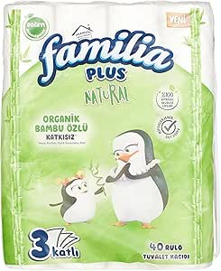 Familia Plus Natural 40’lı Paket Tuvalet Kağıdı