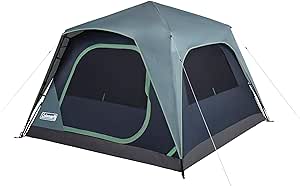 Coleman Instant Skylodge Hızlı ve Kolay Kurulum 4 Kişilik Kamp Çadırı Geniş Kapılı, Yüksek tavan 4 kişilik Çadır