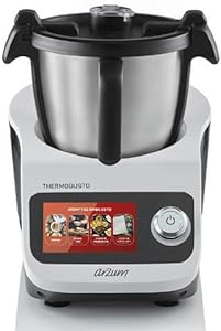 Arzum AR1181 Thermogusto Çok Fonksiyonlu Akıllı Mutfak Robotu, Beyaz