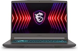 MSI THIN 15 B13UC-2868XTR, Dizüstü Bilgisayar, I5-13420H, 15.6 FHD 144Hz, 16GB RAM DDR4, RTX3050 GDDR6 4GB, 512GB SSD, FreeDOS