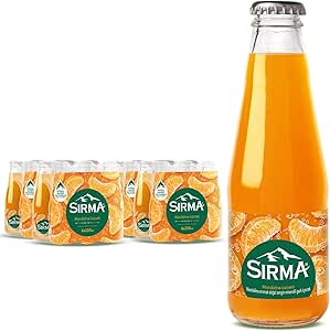 Sırma C Vitaminli Mandalina Aromalı Doğal Maden Suyu (24×200 ml)