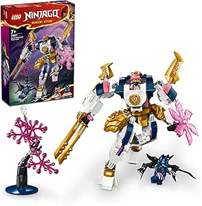 LEGO NINJAGO Sora’nın Teknoloji Elementi Robotu 71807-7 Yaş ve Üzeri Çocuklar için Aksiyon Figürü İçeren Yaratıcı Oyuncak Yapım Seti (209 Parça)