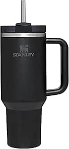 STANLEY Quencher H2.0 FlowState paslanmaz çelik vakum yalıtımlı bardak, kapaklı ve pipet, su, buzlu çay veya kahve, smoothie ve daha fazlası için