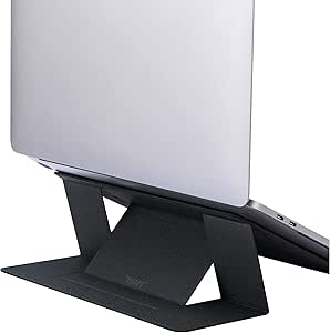 Buff Slim Katlanabilir Görünmez İnce 16 inç’e Kadar Dizüstü Bilgisayarlarla Uyumlu Ayarlanabilir Görüş Bilgisayar Yükseltici Laptop Stand, BS01