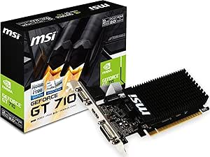 MSI VGA GT 710 2GD3H LP GT710 2GB DDR3 64b DX12 PCIE 3.0 x16 (1xVGA 1xDVI 1xHDMI) Ekran Kartı