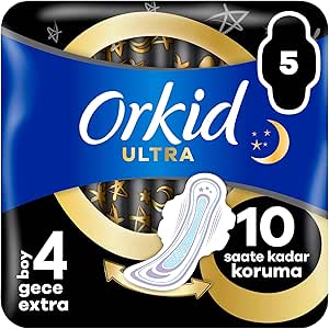Orkid Ultra Ekstra Tekli Gece Ekstra 5’li