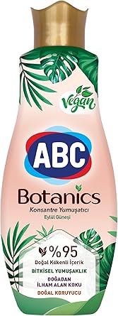 ABC DETERJAN Parfumia Konsantre Yumuşatıcı Eylül Güneşi 144