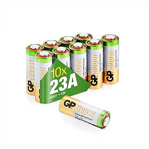 GP 23 AE 12 V Yüksek gerilim Alkaline pil 10 PCS GP