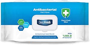 Deep Fresh Antibakteriyel Islak Mendil 100 Yaprak