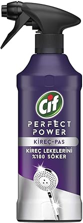 Cif Power Perfect Kireç & Pas Sökücü Sprey 435 mL (1 X 435 ml)