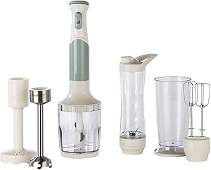 Berghoff Gem Retro 1200 W Mint Yeşili El Blender Seti
