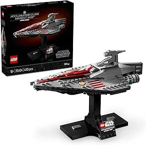 LEGO Star Wars Acclamator Sınıfı Hücum Gemisi 75404 – Star Wars Seven Yetişkinler için Koleksiyonluk Yaratıcı ve Keyifli Model Yapım Seti, Doğum Günü Hediyesi (450 Parça)