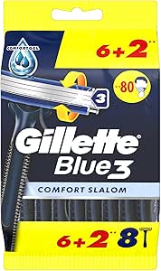Gillette Blue3 Slalom Kullan At Tıraş Bıçağı 8’li Standart