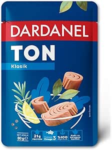 DARDANEL Ayçiçek Yağlı Ton Balığı Poşet 80 gr