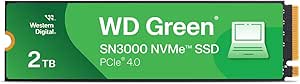 Western Digital Green SN3000 NVMe 2 TB (5.000 MB/sn’ye kadar okuma 4.000 MB/sn’ye kadar yazma) – WDS200T4G0E
