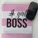 #GirlBoss Tasarımlı Mouse Altlığı