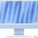 Apple M4 çipli iMac Hepsi-Bir-Arada Masaüstü Bilgisayar: 10 çekirdekli CPU, 10 çekirdekli GPU, 24 inç Retina Ekran, 24 GB Birleşik Bellek, 512 GB SSD Depolama, Uyumlu Aksesuarlar. Mavi
