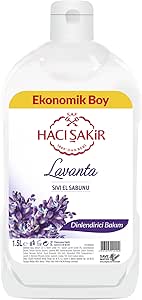 Hacı Şakir Sıvı Sabun, Lavanta,1500 ml