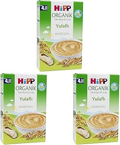 HiPP Organik Yulaflı Tahıl Bazlı Ek Gıda 200g 3lü paket