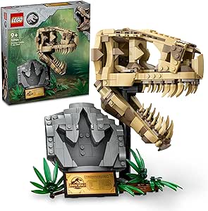 LEGO Jurassic World Dinozor Fosilleri: T. rex Kafatası 76964-9 Yaş ve Üzeri Çocuklar için Yaratıcı Oyuncak Dinozor Yapım Seti (577 Parça)