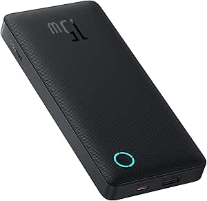 Baseus Airpow Lite Power 10.000mAh 15W Powerbank-Siyah
