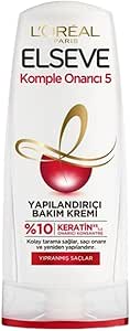 L’ORÉAL PARIS Elseve Komple Onarıcı 5 Yapılandırıcı Bakım Kremi 390 ml