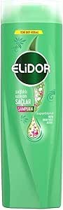 Elidor Superblend Saç Bakım Şampuanı Sağlıklı Uzayan Saçlar Biotin Argan Yağı Arjinin 400 ml