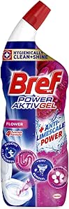 Bref WC Power Aktiv Jel Çiçek Kokulu Tuvalet Temizleyici 1 x 700 ml , Jel Çiçek 700 ml