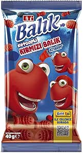 Eti Kırmızı Balık Kraker 40 g
