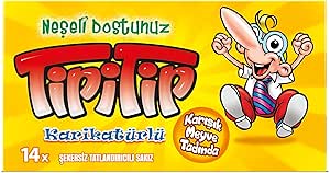 Tipitip Karışık Meyve & Mentol Aromalı Sakız 27 gr – 80 Adet