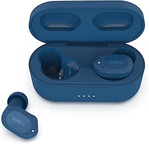Belkin Soundform Play True Wireless Kulak İçi Kulaklık, Mavi