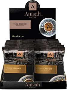 Anisah Coffee 100% Arabica Türk Kahvesi (12 x 100 gr)